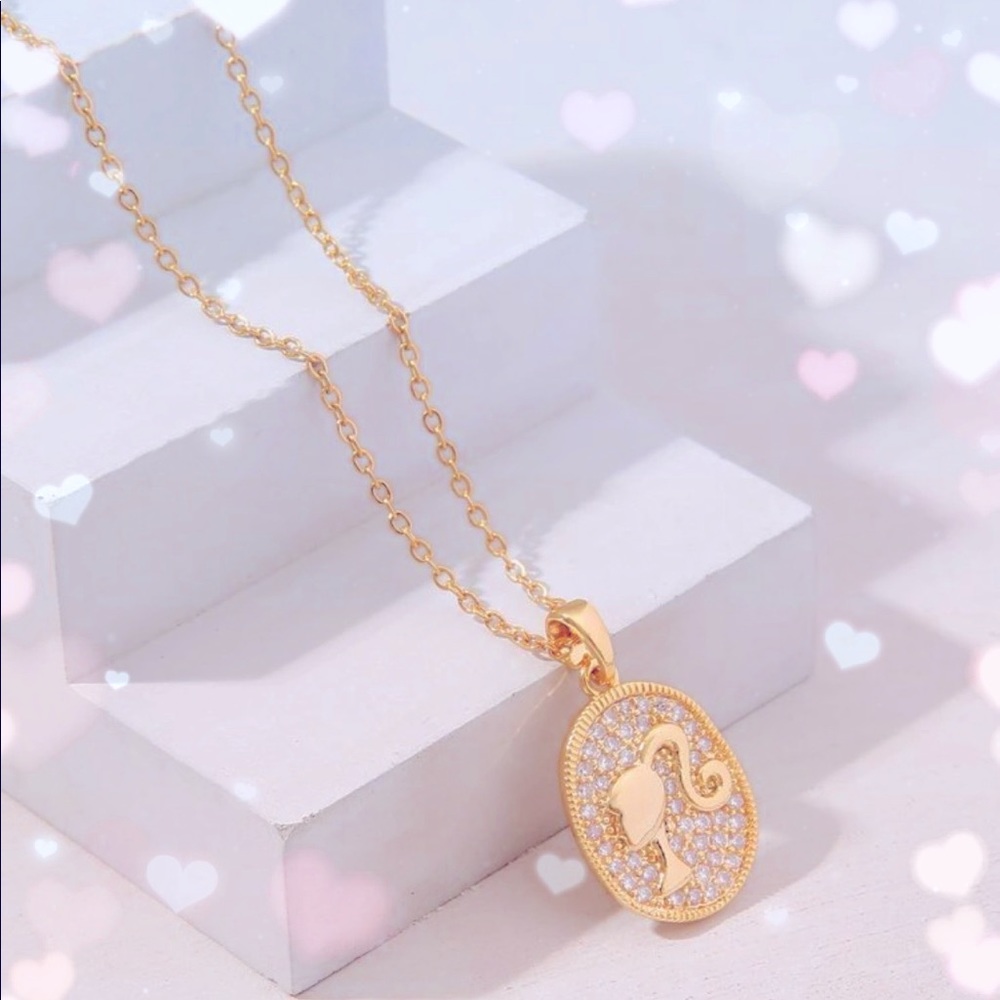 Barbie necklace